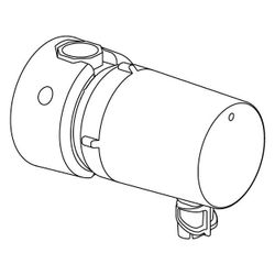 Uponor Fluvia T Grundfos Pumpenkopf, Push-12, 1095132... UPONOR-1095132 6414905428656 (Abb. 1)