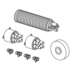 Uponor Ecoflex Thermo Paket Twin HP 2x32x2,9-2x32x3,5/140 12m... UPONOR-1105779 6414905528776 (Abb. 1)