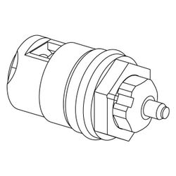 Uponor Combi Port Gen Ventileinsatz AV9, 1116216... UPONOR-1116216 6414900468374 (Abb. 1)