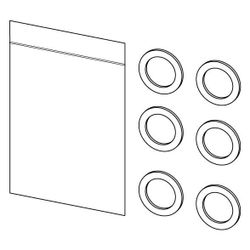 Uponor Combi Port Gen Dichtungsset, 3/4" , 17x24x1,8mm... UPONOR-1116221 6414900411134 (Abb. 1)