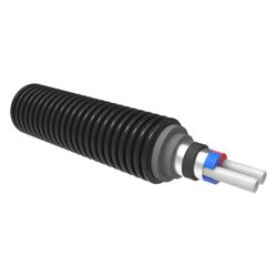 Uponor Ecoflex VIP Thermo Twin Kunststoff-Rohrleitungssystem 2x75x6,8/250mm... UPONOR-1118585 6414905519156 (Abb. 1)