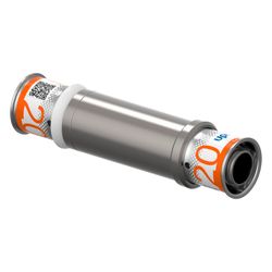 Uponor S-Press Plus Schiebekupplung, 20x20mm, 1118707... UPONOR-1118707 6414905554911 (Abb. 1)