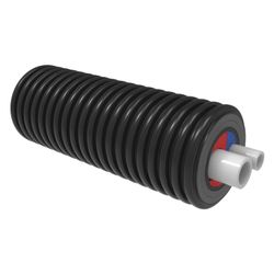 Uponor Ecoflex VIP Aqua Twin Kunststoff-Rohrleitungssystem 50x6,9-32x4,4mm/175mm... UPONOR-1119056 6414905556380 (Abb. 1)