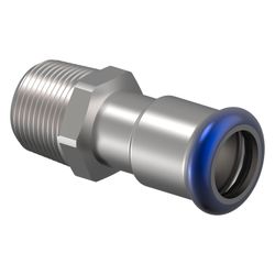 Uponor Inox Übergangsstück mit AG 28xR1"MT... UPONOR-1119141 6414905557332 (Abb. 1)