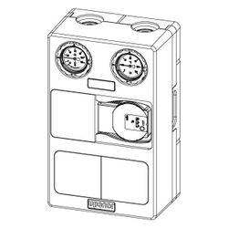 Uponor Fluvia Pumpengruppe CPG-15-D-W, 1119448... UPONOR-1119448 6414905650422 (Abb. 1)