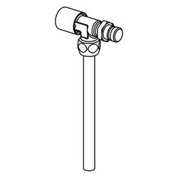 Uponor S-Press Plus Probeentnahmeventil DN 8, 1119848... UPONOR-1119848 6414905629077 (Abb. 1)