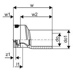 Uponor S-Press Plus Schallset Wandscheiben 16x20mm, 2 Stück... UPONOR-1121193 6414905641529 (Abb. 1)