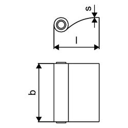 Uponor Tacker Folie transparent 0,2mm, 1000x1030mm, 1122372... UPONOR-1122372 6414905666164 (Abb. 1)