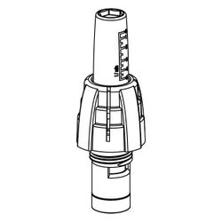 Uponor Vario Verteiler Durchflussmesser, 0-5l/min, 1133468... UPONOR-1133468 6414900359696 (Abb. 1)