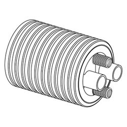 Uponor Ecoflex Thermo Twin HP Kunststoff-Rohrleitungssystem 2x40x3,7mm und 2x32x3,5mm/1... UPONOR-1093895 6414905231614 (Abb. 1)
