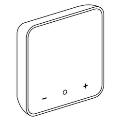 Uponor Smatrix Base Thermostat D plus RH T-247 BUS, 1144105... UPONOR-1144105 6414900327749 (Abb. 1)