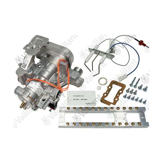 Vaillant Umstellsatz auf 3P_50mbar 0010026387