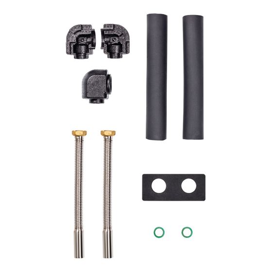 Vaillant uniTOWER Anschlussstutzen G 1 1/4 x 35mm flexibel, 2 Stück