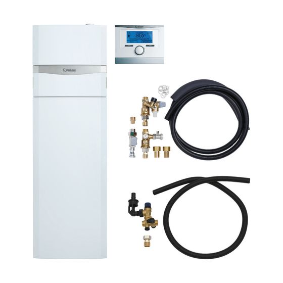 Vaillant ecoCOMPACT Paket 1.345/5 VSC 266/4-5 150 E, VRC 700/6 Gas-Kompaktgerät, Leistung 5,9-27,0kW bei 40/30 C