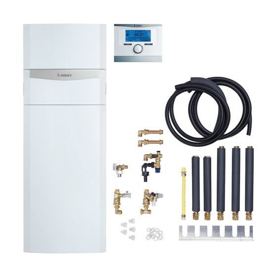 Vaillant ecoCOMPACT Paket 1.326/5 VSC 146/4-5 90 E, VRC 700/6 Gas-Kompaktgerät, Leistung 3,4-15,2kW bei 40/30 C