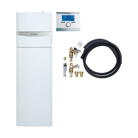 Vaillant auroCOMPACT Paket 1.456/2 VSC D 146/4-5 190 E, VRC 700/6 Gas-Kompaktgerät, Leistung 3,4-15,2kW bei 40/30 C