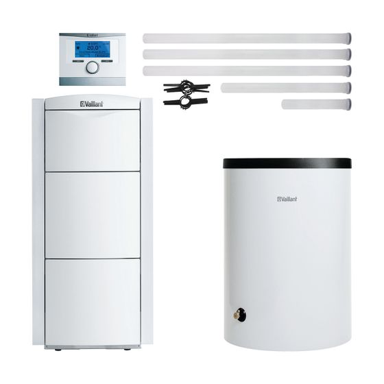 Vaillant ecoVIT VKK Paket 2.57/3 286/4 VRC 700/6,VIH R150, Luft/Abgas starr, Gas-Brennwertkessel, 9,1-28,9kW bei 40/30C