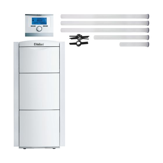 Vaillant ecoVIT VKK Paket 2.55/3 226/4 VRC 700/6, Luft/Abgas starr, Gas-Brennwertkessel, 8,2-23,5kW bei 40/30C