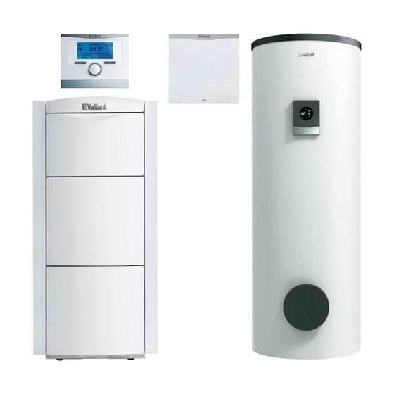 Vaillant ecoVIT exclusiv Paket 2.20/6 VKK 286/4 LL, VRC 700/6, VIH S 300/3 MR, Gas-Brennwertkessel, 9,1-28,9kW bei 40/30C