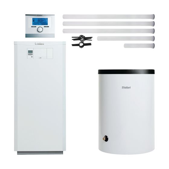 Vaillant ecoVIT VKK Paket 2.61/3 186/5 VKK 186, E, LL, VRC 700/6, VIHR120, Abgas starr, Gas-Brennwertkessel, 6-19,3kW bei 40/30C