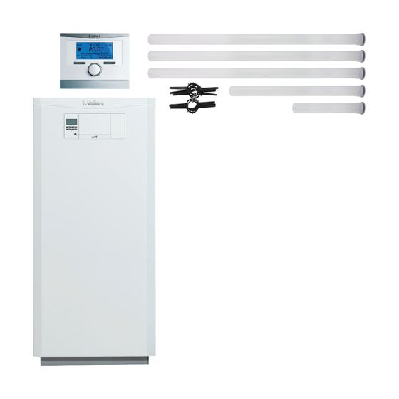 Vaillant ecoVIT VKK Paket 2.63/3 186/5 VKK 186, E, LL, VRC 700/6, Abgas starr, Gas-Brennwertkessel, Leistung 6-19,3kW bei 40/30C