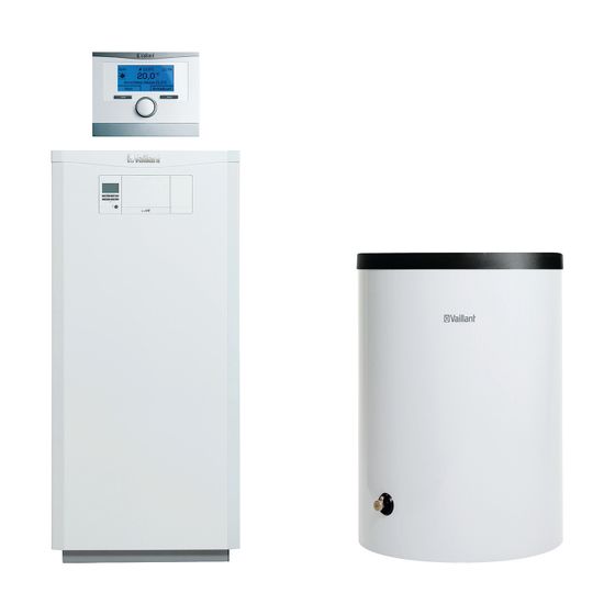 Vaillant ecoVIT VKK Paket 2.71/3 256/5-E E, LL, VKK 256/5 VRC 700/6, VIH R 200, Gas-Brennwertkessel, Leistung 8-26kW bei 40/30 C