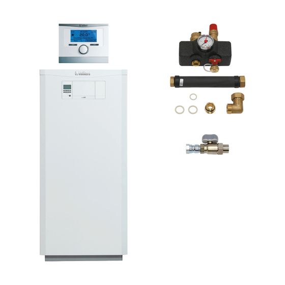 Vaillant ecoVIT VKK Paket 2.69/3 486/5-E VRC 700/6, Gas-Brennwertkessel, Leistung 15,3-51,5kW bei 40/30 C