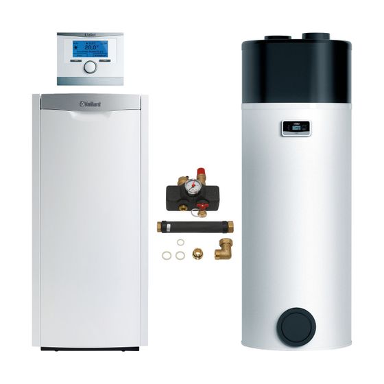 Vaillant icoVIT exclusiv Paket 3.50 VKO 156/3-7 aroSTOR VWL BM 270/5, VRC 700/6, Öl-Brennwertkessel , 11,1-15,8kW bei 40/30 C