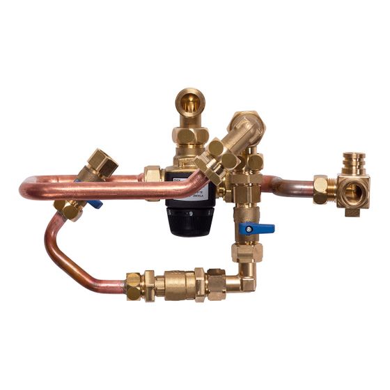 Vaillant uniTOWER Split plus Befüllschleife mit Mischventil und Verbrühschutz