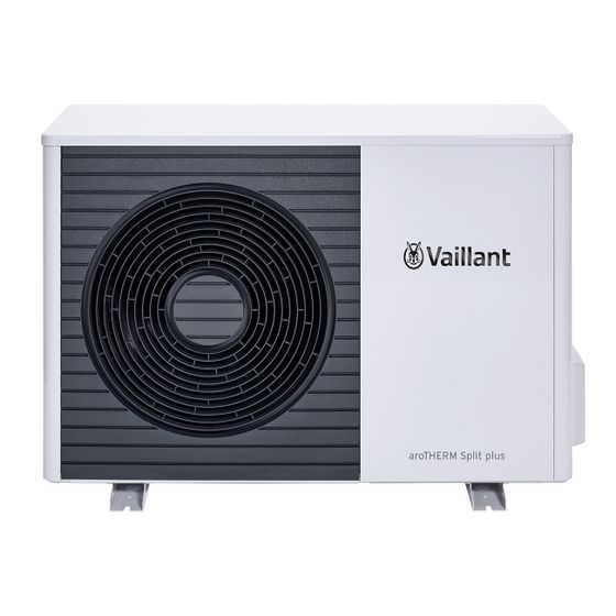 Vaillant aroTHERM Split plus Set VWL 55/8,2 AS S2 R32, 4,51kW bei A7/W35, uniTOWER VWL 58/8,2 IS, 190L Speicher
