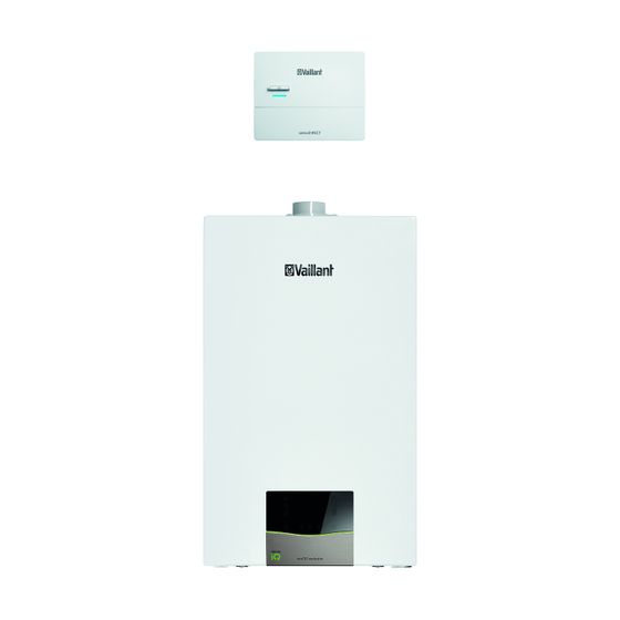 Vaillant ecoTEC exclusive Heizsystempaket 1.185/2 VC 25CS/1-7, VRC 710, Leistung 2,8-26,4kW bei 50/30C