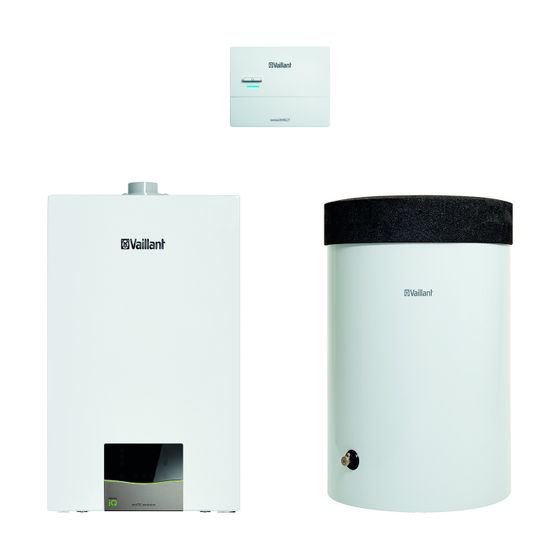 Vaillant ecoTEC exclusive Heizsystempaket 1.177/2 VC 20CS/1-7, VRC 710,VIH R 120/6 H, Leistung 2,8-21,0kW bei 50/30C