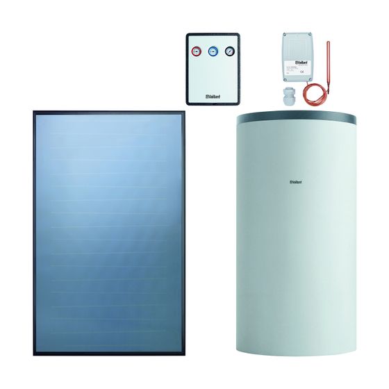 Vaillant Solar-Paket 9.452/3 mit 5x VFK 145 Kollektoren und VPS RS 800 B Speicher