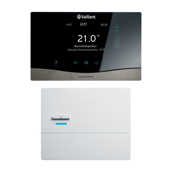 Vaillant Funk-Heizungsregler VRC 720f/3 sensoCOMFORT, eBUS-Schnittstelle