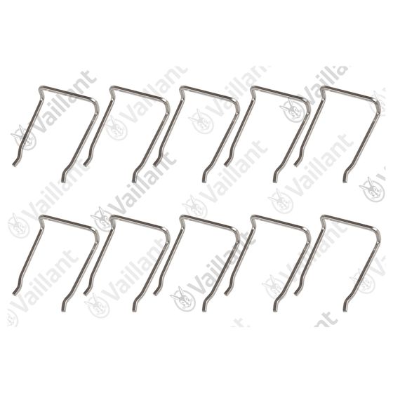 Vaillant Clip für VWL 57/77/8,2 IS (S1) und weitere, 10 Stück, 0010046009