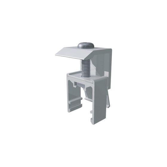 Vaillant Photovoltaik Modulklemme Ende verstellbar 30-50mm Silber, 10 Stück