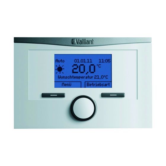 Vaillant Raumtemperaturregler calorMATIC 350 eBUS-Schnittstelle