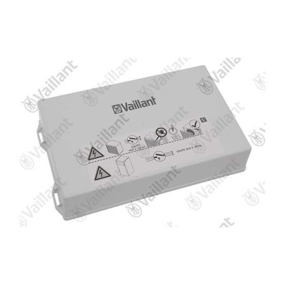 Vaillant Deckel ODU Anschlussbox 0020210646