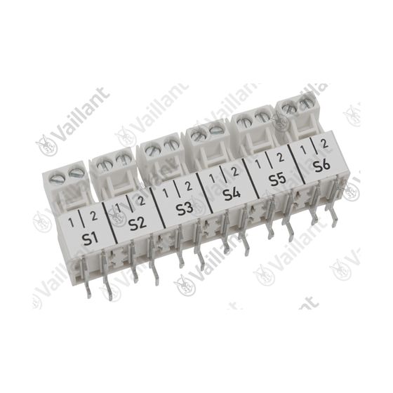 Vaillant Steckverbinder Set S1,S2,S3,S4,S5,S6 0020238239