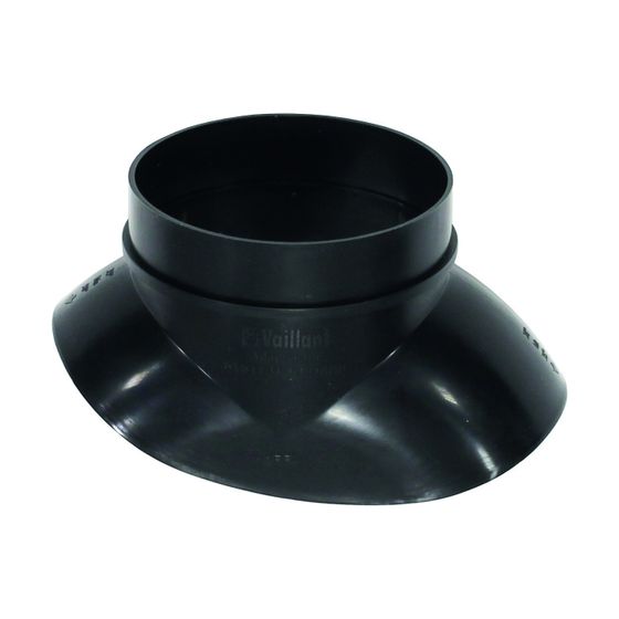 Vaillant Adapter für Klöber-Pfanne schwarz für Dachschrägen von 20-50 Grad