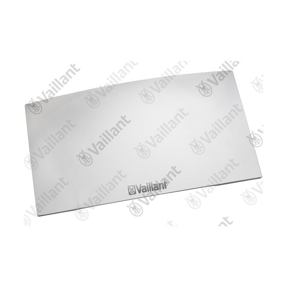 Vaillant Deckel Front mit Logo 078931