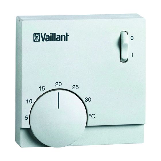 Vaillant Raumtemperaturregler Thermocent VRK 122