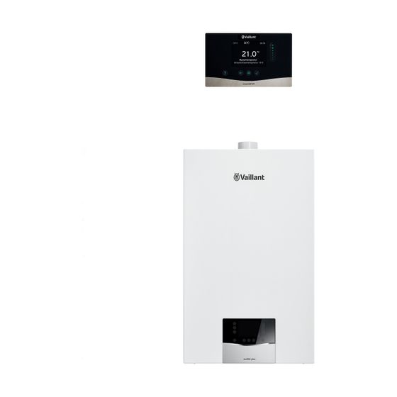 Vaillant ecoTEC plus Heizsystempaket 1.739/3 VC 15CS/1-5, VRC 720/3, 3,4-16,4kW bei 50/30C