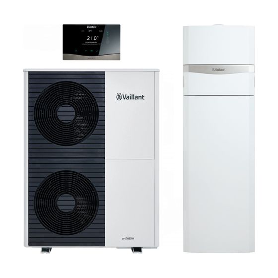 Vaillant aroTHERM Split Wärmepumpen-Paket 4.0204 VWL 105/5 AS S2 mit uniTOWER VWL, Leistung 9,70kW bei A7/W35