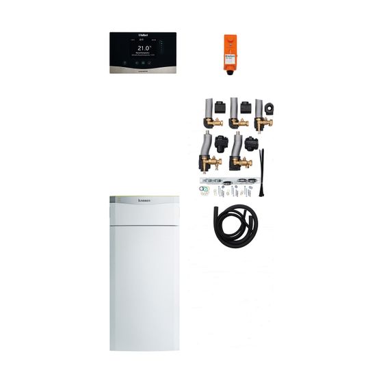 Vaillant flexoTHERM exclusive Wärmepumpen-Paket 4.6103 VWF 117/4, Sole/Wasser, sensoCOMFORT VRC 720/3, 11,73kW bei B0/W35