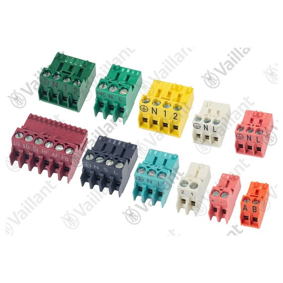 Vaillant Stecker-Set für VWL 57-78/8,2 IS (S1/C2) und weitere, 11 Stück, 8000023900