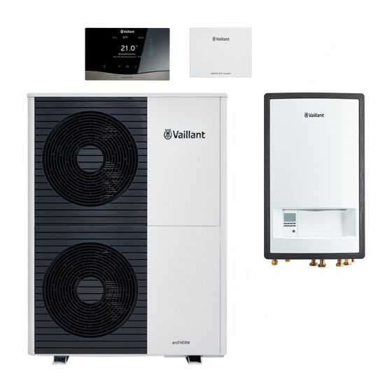 Vaillant aroTHERM plus Wärmepumpen-Paket 4.3109 VWL 105/6 A S2 VWZ MEH 97/6, Leistung 8,1kW bei A7/W35