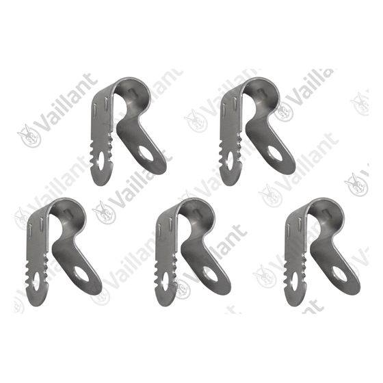 Vaillant Clip für VWL 105-125/8,1 A, VWL 35-75/8,1 A und weitere, 5 Stück, 8000040418