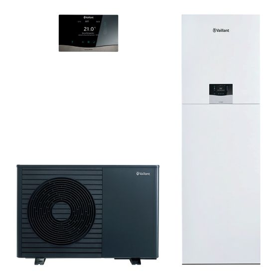 Vaillant aroTHERM plus Wärmepumpen-Paket 4.3213 R290, 2,0kW bei A7/W35, 230V, mit uniTOWER plus, 190L Speicher