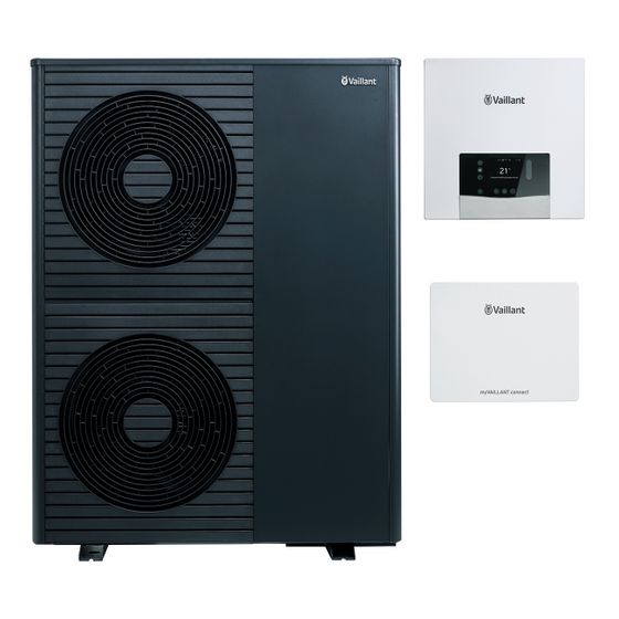Vaillant aroTHERM plus Wärmepumpen-Paket 4.3411 R290, 5,74kW bei A7/W35, 400V, für Hybridsystem, VR 32/3, VR 71